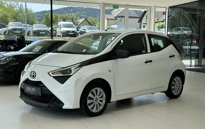 samochody osobowe Toyota Aygo cena 35900 przebieg: 119417, rok produkcji 2019 z Grójec